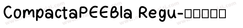 CompactaPEEBla Regu字体转换